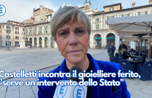 Castelletti incontra il gioielliere ferito, “serve un intervento dello Stato”