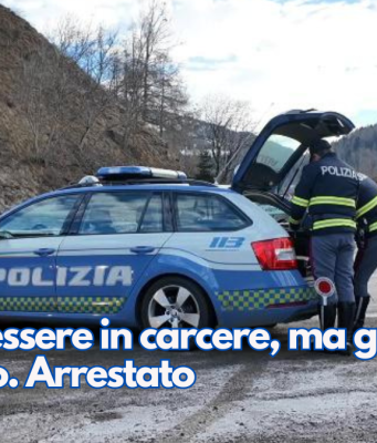 Doveva essere in carcere, ma guidava per Darfo. Arrestato