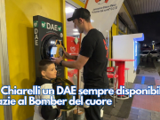 Da Chiarelli un DAE sempre disponibile grazie al Bomber del cuore