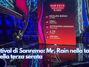 Festival di Sanremo: Mr. Rain nella top 5 della terza serata