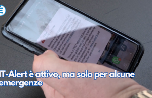 IT-Alert è attivo, ma solo per alcune emergenze