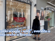 “Il caldo scioglie i saldi”, svendite a rilento anche a Brescia