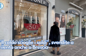 “Il caldo scioglie i saldi”, svendite a rilento anche a Brescia