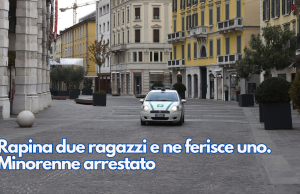 Rapina due ragazzi e ne ferisce uno. Minorenne arrestato