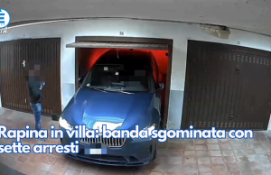 Rapina in villa: banda sgominata con sette arresti