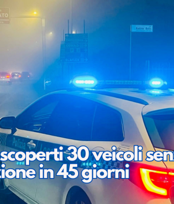 Rezzato, scoperti 30 veicoli senza assicurazione in 45 giorni