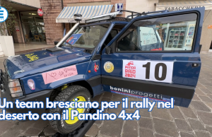 Un team bresciano per il rally nel deserto con il Pandino 4×4