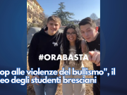 “Stop alle violenze del bullismo”, il video degli studenti bresciani