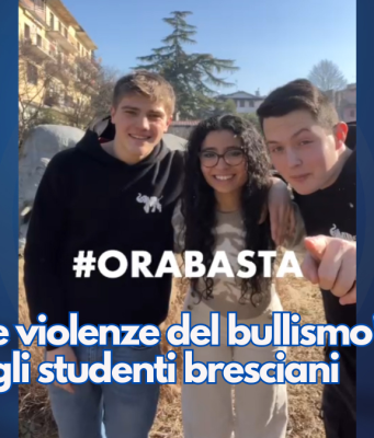 “Stop alle violenze del bullismo”, il video degli studenti bresciani