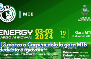 Il 3 marzo a Carpenedolo la gara MTB dedicata ai giovani