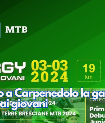 Il 3 marzo a Carpenedolo la gara MTB dedicata ai giovani