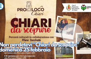 Non perdetevi “Chiari da scoprire” domenica 25 febbraio