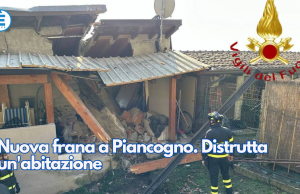 Nuova frana a Piancogno. Distrutta un’abitazione