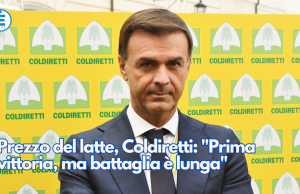 Prezzo del latte, Coldiretti: “Prima vittoria, ma battaglia è lunga”