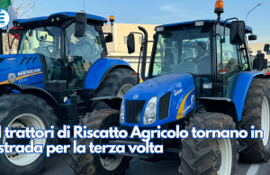 I trattori di Riscatto Agricolo tornano in strada per la terza volta
