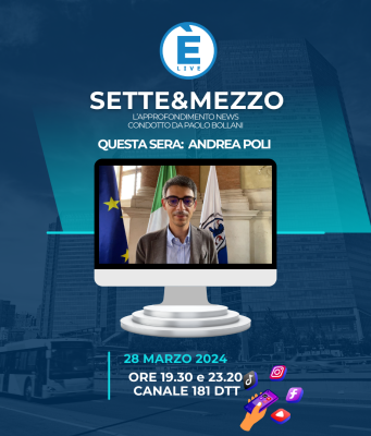 Fruttivendoli, tassa di soggiorno… Poli a tutto campo ospite a Sette&Mezzo