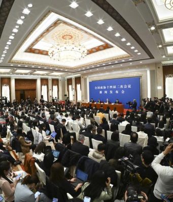 Cina: conferenza stampa del Comitato nazionale della CPPCC a Pechino (2)