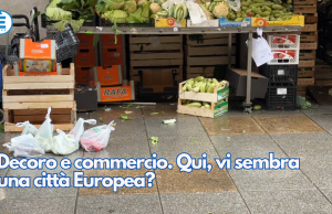 Decoro e commercio. Qui, vi sembra una città Europea?
