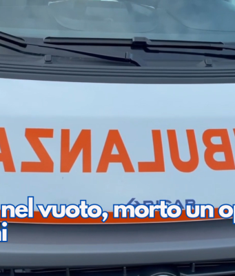Precipita nel vuoto, morto un operaio di 43 anni