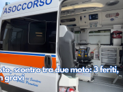 Casto, scontro tra due moto: 3 feriti, non gravi