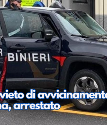 Vìola il divieto di avvicinamento alla ex compagna, arrestato
