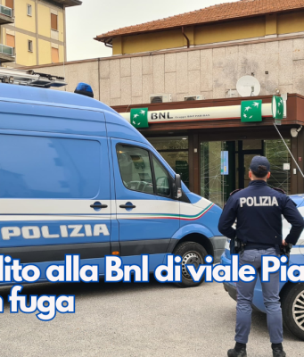 Colpo fallito alla Bnl di viale Piave, banditi in fuga