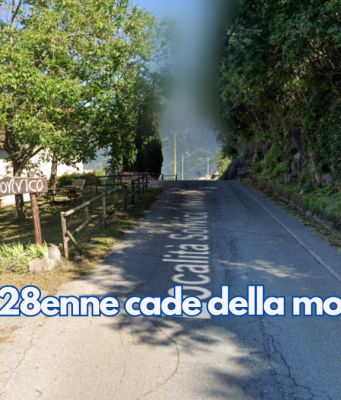 Pisogne, 28enne cade della moto. È grave