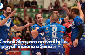 Consoli Sferc, ora arriva il bello. I playoff iniziano a Siena
