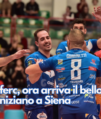 Consoli Sferc, ora arriva il bello. I playoff iniziano a Siena