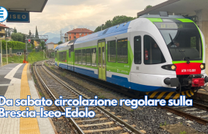 Da sabato circolazione regolare sulla Brescia-Iseo-Edolo