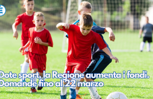 Dote sport, la Regione aumenta i fondi. Domande fino al 22 marzo