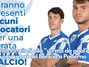Giovani invitati alla “serata da goal” con i giocatori del Brescia a Paderno