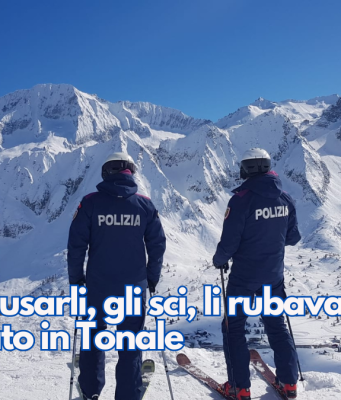 Invece di usarli, gli sci, li rubava. Denunciato in Tonale