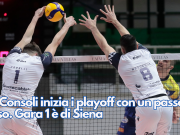 La Consoli inizia i playoff con un passo falso. Gara 1 è di Siena