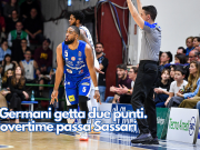 La Germani getta due punti. All’overtime passa Sassari