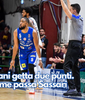 La Germani getta due punti. All’overtime passa Sassari