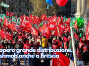 Sciopero grande distribuzione. Flashmob anche a Brescia