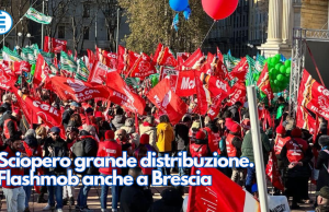 Sciopero grande distribuzione. Flashmob anche a Brescia