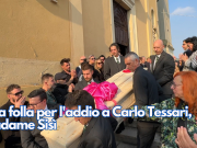 Una folla per l’addio a Carlo Tessari, Madame Sisì