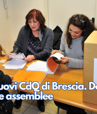 Verso i nuovi CdQ di Brescia. Domani iniziano le assemblee