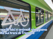 Da aprile bici e animali viaggiano gratis sui treni di Trenord