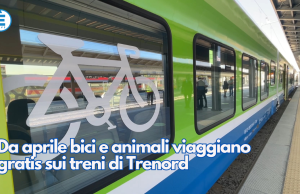 Da aprile bici e animali viaggiano gratis sui treni di Trenord
