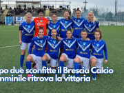 Dopo due sconfitte il Brescia Calcio Femminile ritrova la vittoria