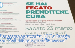 Conoscere e prevenire, LILT a Brescia con “Se hai fegato prenditene cura”