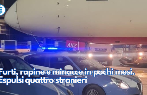 Furti, rapine e minacce in pochi mesi. Espulsi quattro stranieri