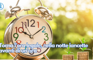 Torna l’ora legale, nella notte lancette avanti di un’ora
