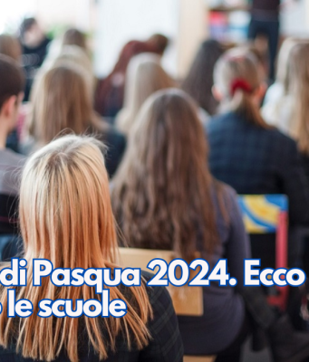 Vacanze di Pasqua 2024. Ecco quando chiudono le scuole