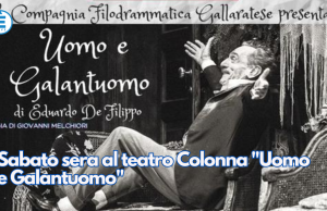 Sabato sera al teatro Colonna “Uomo e Galantuomo”
