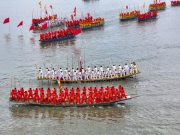 Cina: festival delle barche a Taizhou