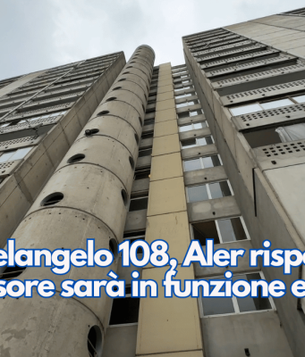 Via Michelangelo 108, Aler risponde: un ascensore sarà in funzione entro sera